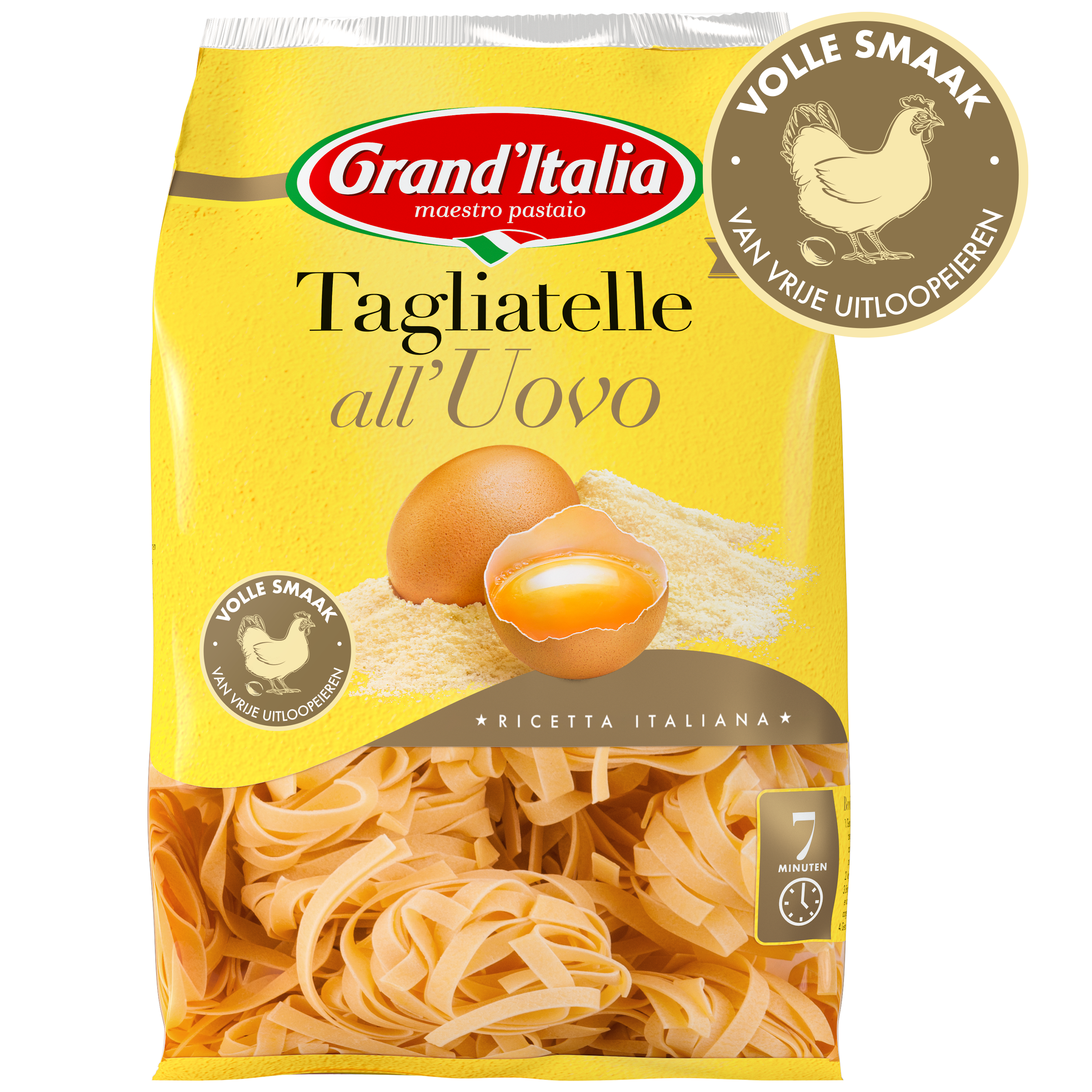 Pasta Tagliatelle all'Uovo 500g claim Grand'Italia